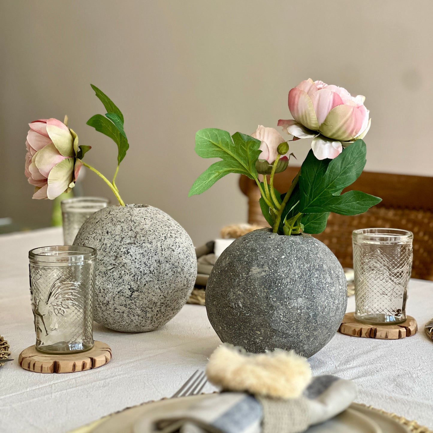 Maceteros de piedra
