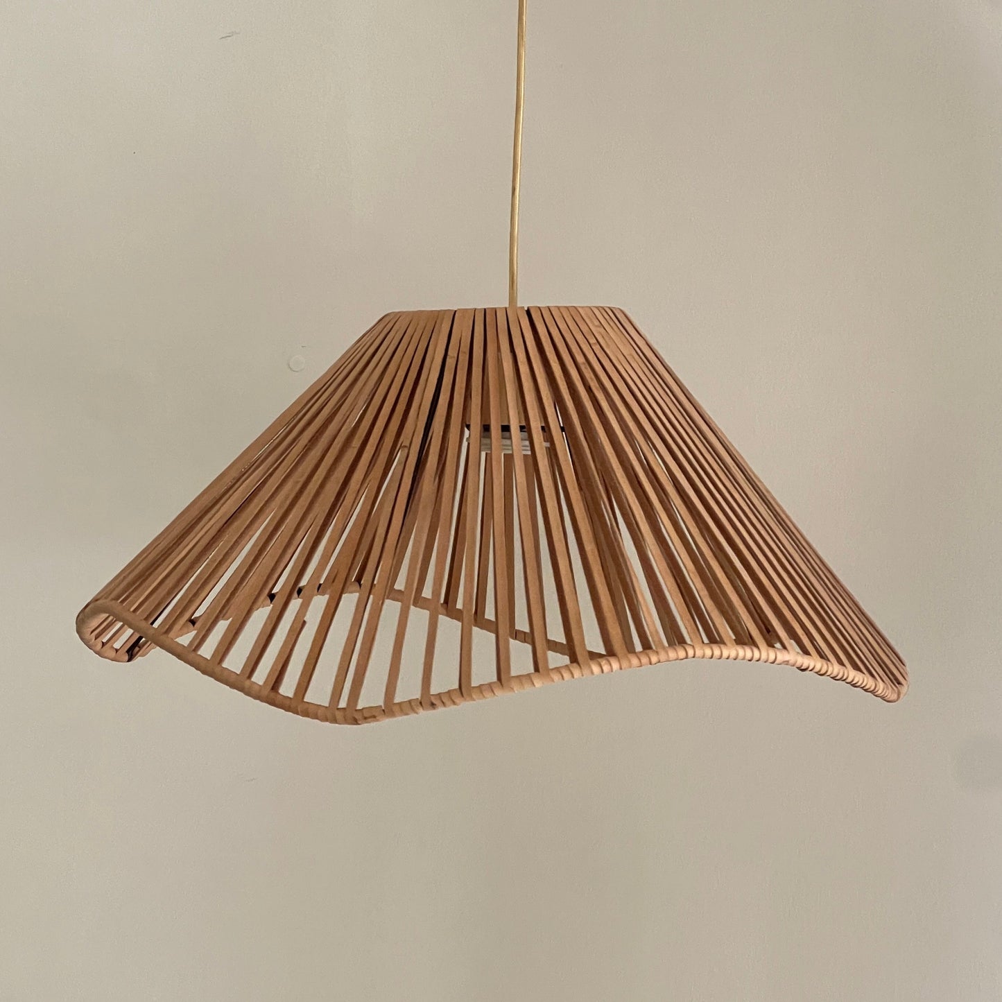 Lámpara colgante cuero M