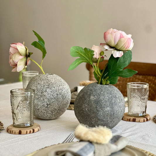 Maceteros de piedra