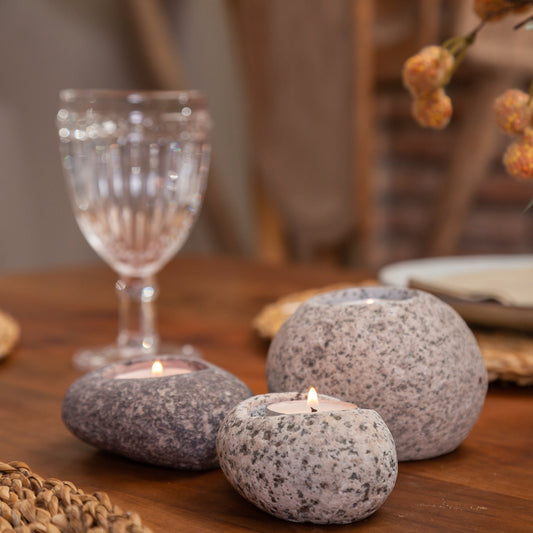 Vela Piedra Esfera